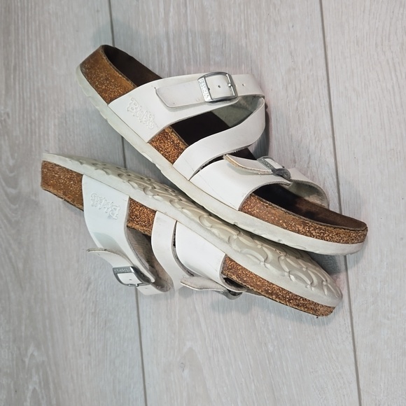 Birki's by Birkenstock Women Sandals Flats shoes sz 38/7 Narrow - Picture 10 of 14